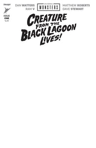 Universal Monsters Creature From The Black Lagoon Lives #1 H Blank Cover