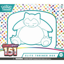 Load image into Gallery viewer, Pokemon Trading Card Game Scarlet and Violet 151 Collection Elite Trainer Box
