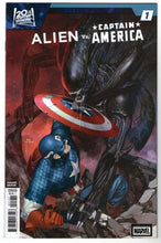 Load image into Gallery viewer, ALIEN VS CAPTAIN AMERICA #1 C INHYUK LEE VARIANT COVER