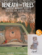 Load image into Gallery viewer, Beneath the Trees Where Nobody Sees Rite of Spring HC Direct Market Exclusive with signed bookplate