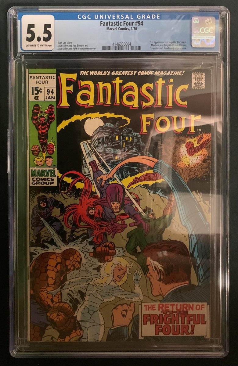 アメコミリーフ Fantastic Four #62 CGC 3.5