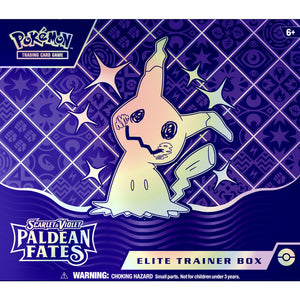 Pokemon Trading Card Game Scarlet and Violet Paldean Fates Elite Trainer Box