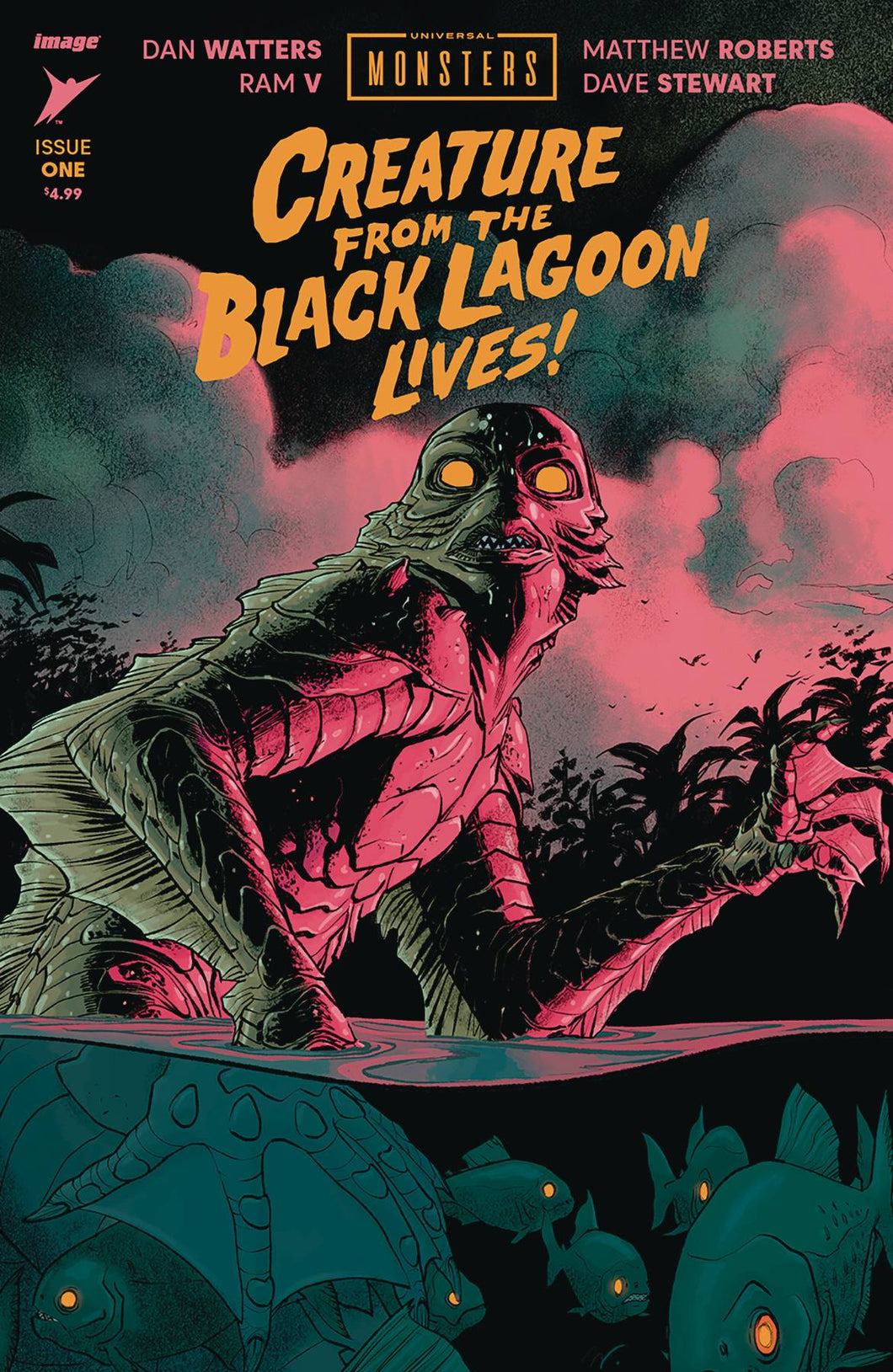 Universal Monsters Creature From The Black Lagoon Lives #1 A Main Cover