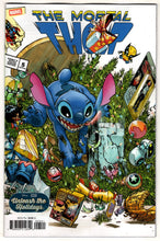 Load image into Gallery viewer, THOR #5 VARIANT HUMBERTO RAMOS DISNEY STITCH UNLEASH THE HOLIDAYS