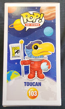 Load image into Gallery viewer, Pop Ad Icons #103 Toucan Museum Edition Limited 1000 w/SDCC Sticker 3.75" Figure