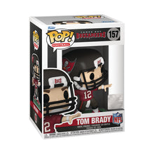 Load image into Gallery viewer, Pop NFL Tampa Bay Buccaneers Tom Brady Home Uniform #157 3.75 Figure
