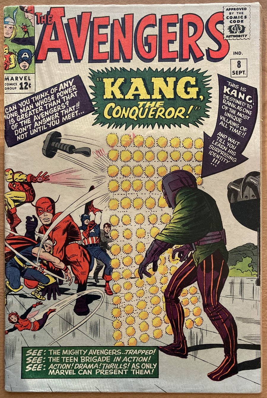 Avengers #8 1st Appearance of Kang the Conqueror