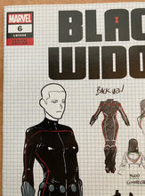 Load image into Gallery viewer, Black Widow #6 1 in 10 Casagrande Design Variant