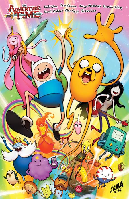 Pre-Order: ADVENTURE TIME HC VOL 01 BEST OF BUDS DIRECT MARKET EXCLUSIVE DAVID NAKAYAMA COVER