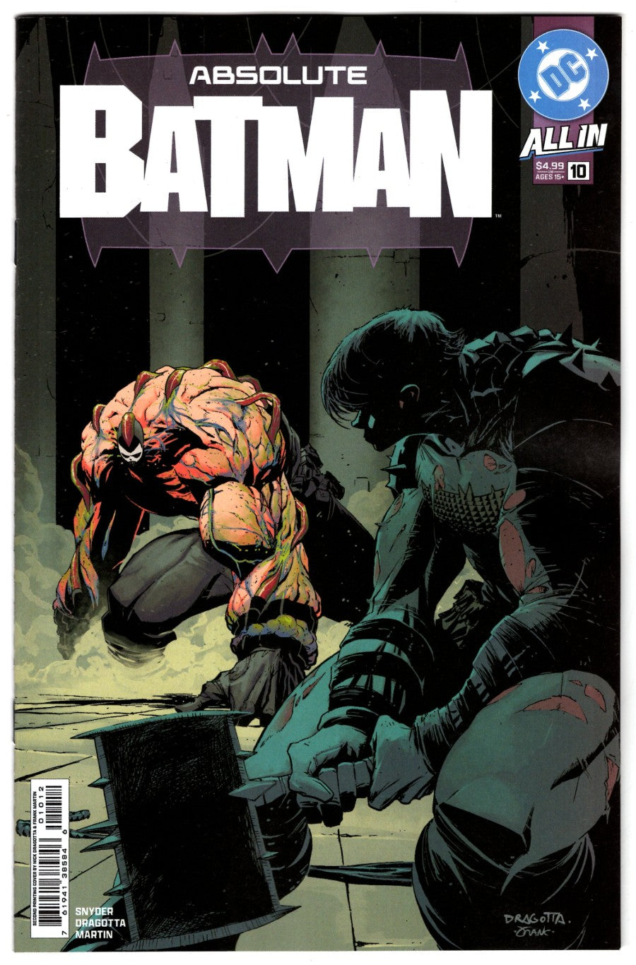 ABSOLUTE BATMAN #10 2nd PRINTING (LIMIT 1)