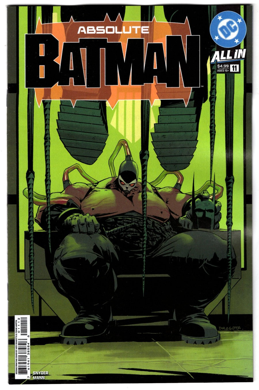 ABSOLUTE BATMAN #11 2nd PRINTING (LIMIT 1)