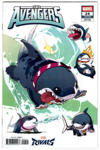 Load image into Gallery viewer, Avengers #24 Netease Games Marvel Rivals Variant featuring Jeff the Land Shark
