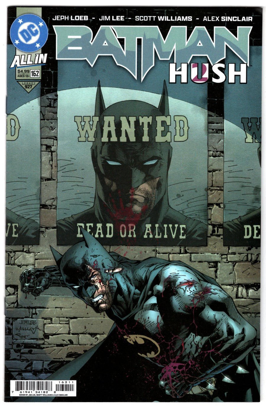 BATMAN #162 COVER A JIM LEE