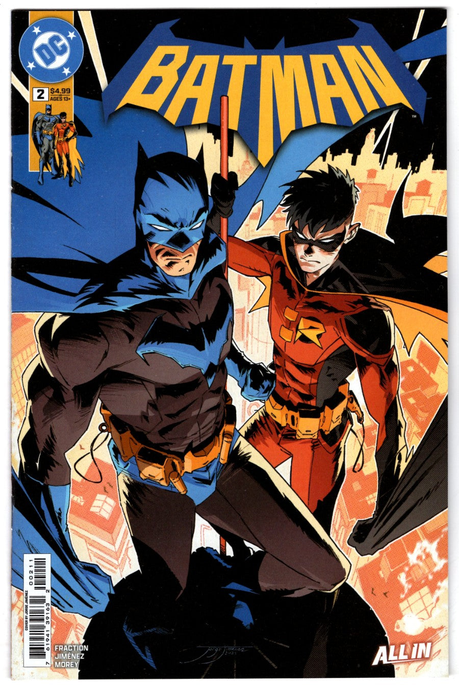 Batman #2 Cover A Jorge Jimenez 1st printing