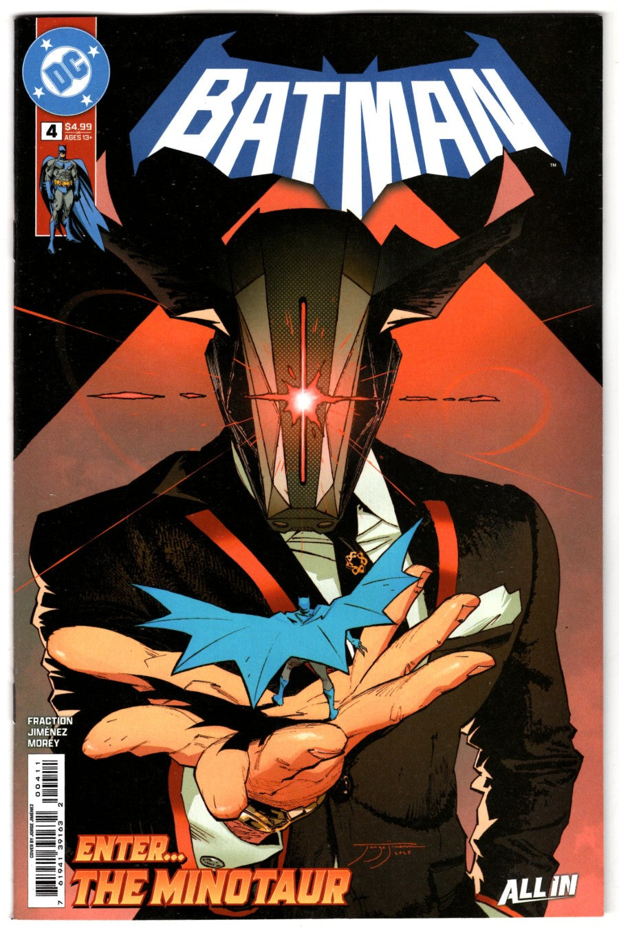 BATMAN #4 A JORGE JIMENEZ MAIN COVER – Comic Central