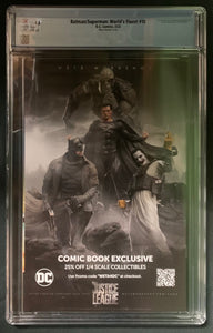 Batman Superman World's Finest #10 Paul McCartney Variant CGC Graded 9.8 (016)