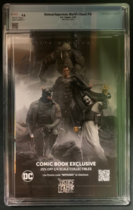 Batman Superman World's Finest #10 Paul McCartney Variant CGC Graded 9.8 (017)