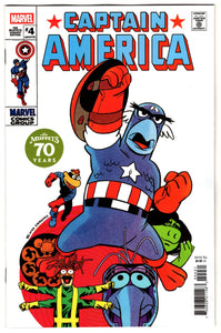 CAPTAIN AMERICA #4 ANNIE WU MUPPETS VARIANT