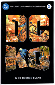 DC K.O. #1  Cover A Javier Fernandez Acetate Main cover 1st printing