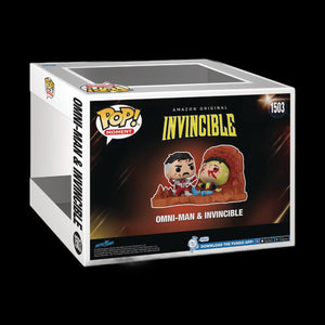 Pre-Order: Pop Television Moment Invincible Think Mark PX Exclusive Omni-Man & Invincible Figure set #1503