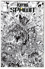 Load image into Gallery viewer, KING SPAWN #55 COVER B HARVEY TOLIBAO B&amp;W VARIANT
