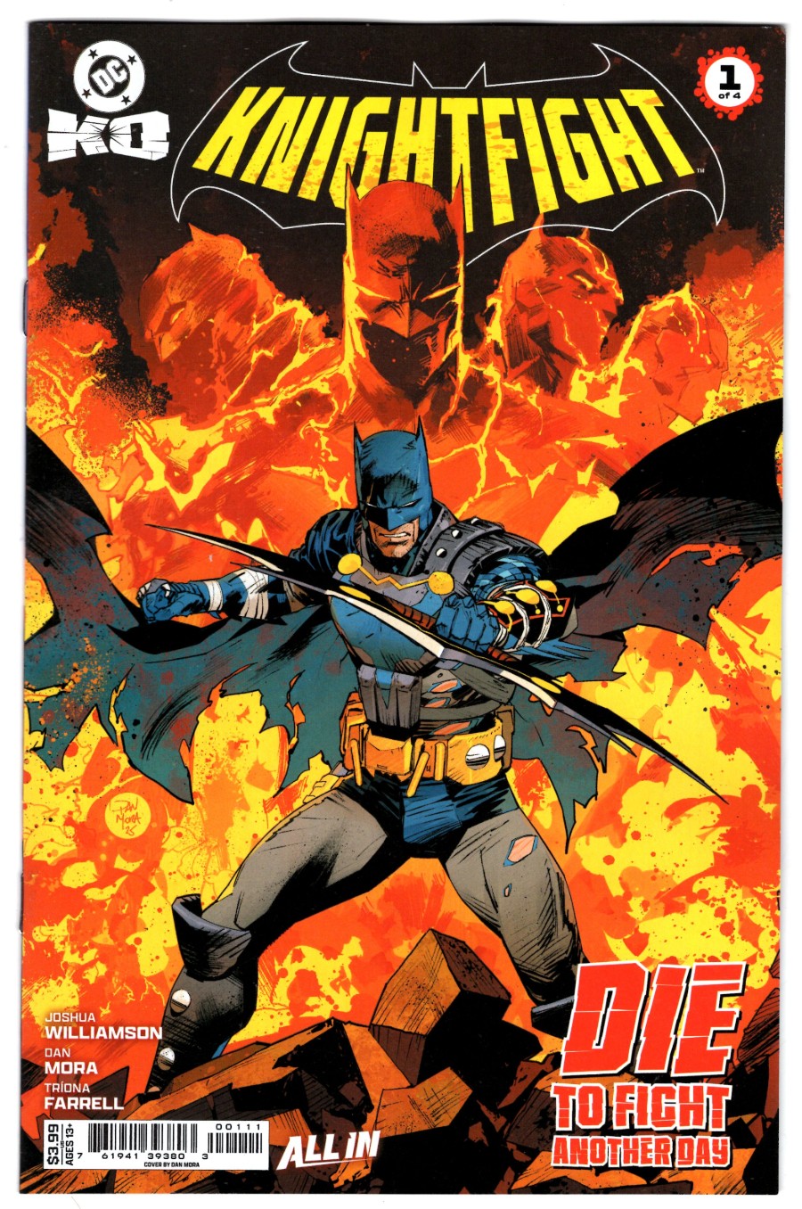 DC K.O. KNIGHTFIGHT #1 A MAIN DAN MORA COVER