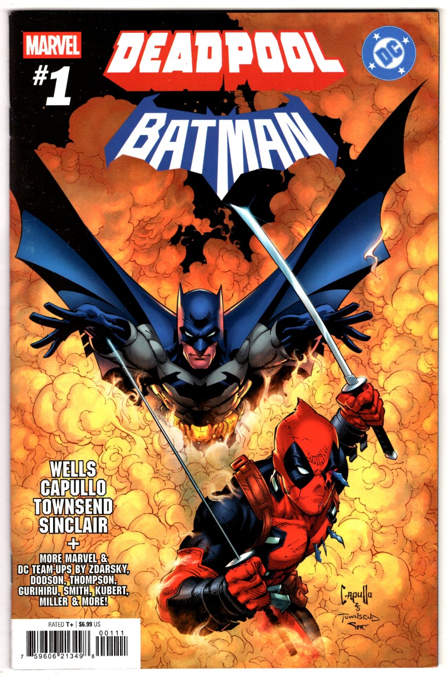 MARVEL DC DEADPOOL BATMAN #1 MAIN COVER 1st PRINTING (LIMIT 1)