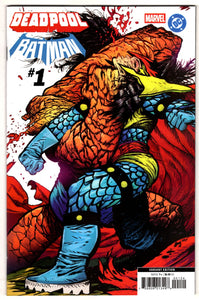 MARVEL DC DEADPOOL BATMAN #1 DANIEL WARREN JOHNSON VARIANT COVER 1st PRINTING (LIMIT 1)