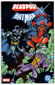 MARVEL DC DEADPOOL BATMAN #1 MARK BAGLEY FOIL VARIANT COVER 1st PRINTING (LIMIT 1)