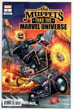 Load image into Gallery viewer, MUPPETS TAKE THE MARVEL UNIVERSE #1 1:25 RON LIM VARIANT
