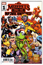 Load image into Gallery viewer, MUPPETS TAKE THE MARVEL UNIVERSE #1 MAIN COVER

