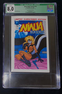 Ninja High School #70 Limited Subscriber Edition CGC Graded 8.0