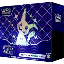 Load image into Gallery viewer, Pokemon Trading Card Game Scarlet and Violet Paldean Fates Elite Trainer Box
