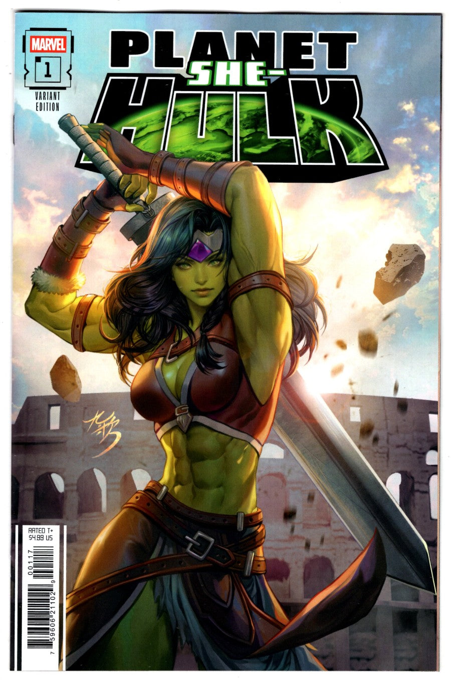 PLANET SHE-HULK #1 1:25 FANYANG VARIANT RETAIL INCENTIVE COVER