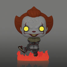 Load image into Gallery viewer, Pop Movies It Pennywise Dancing Specialty Series Exclusive #1437 Glow-In-The-Dark CHASE 3.75&quot; Figure
