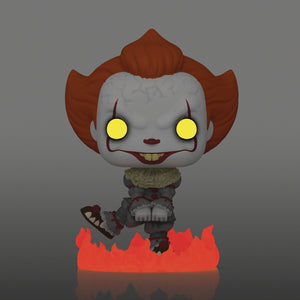 Pop Movies It Pennywise Dancing Specialty Series Exclusive #1437 Glow-In-The-Dark CHASE 3.75" Figure