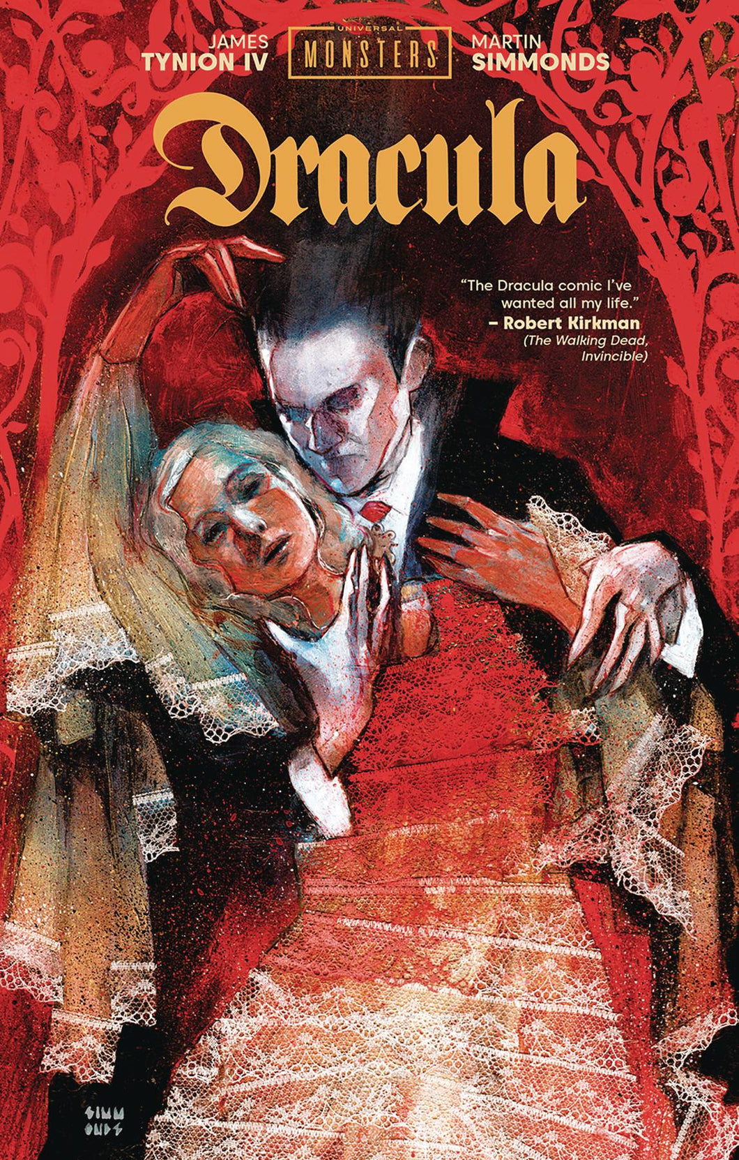 Universal Monsters Dracula HC w/Signed Bookplate Martin Simmonds cover