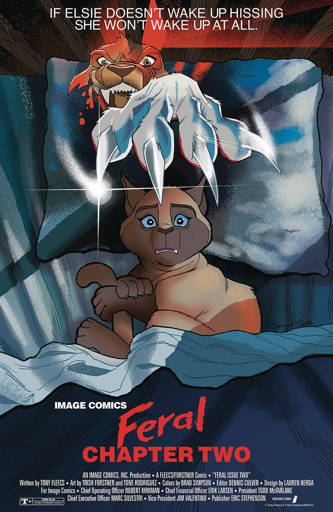 Feral #2 Cover B Forstner & Fleecs Variant