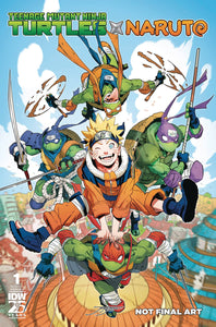 Teenage Mutant Ninja Turtles X Naurto #1 A Jimenez Main cover