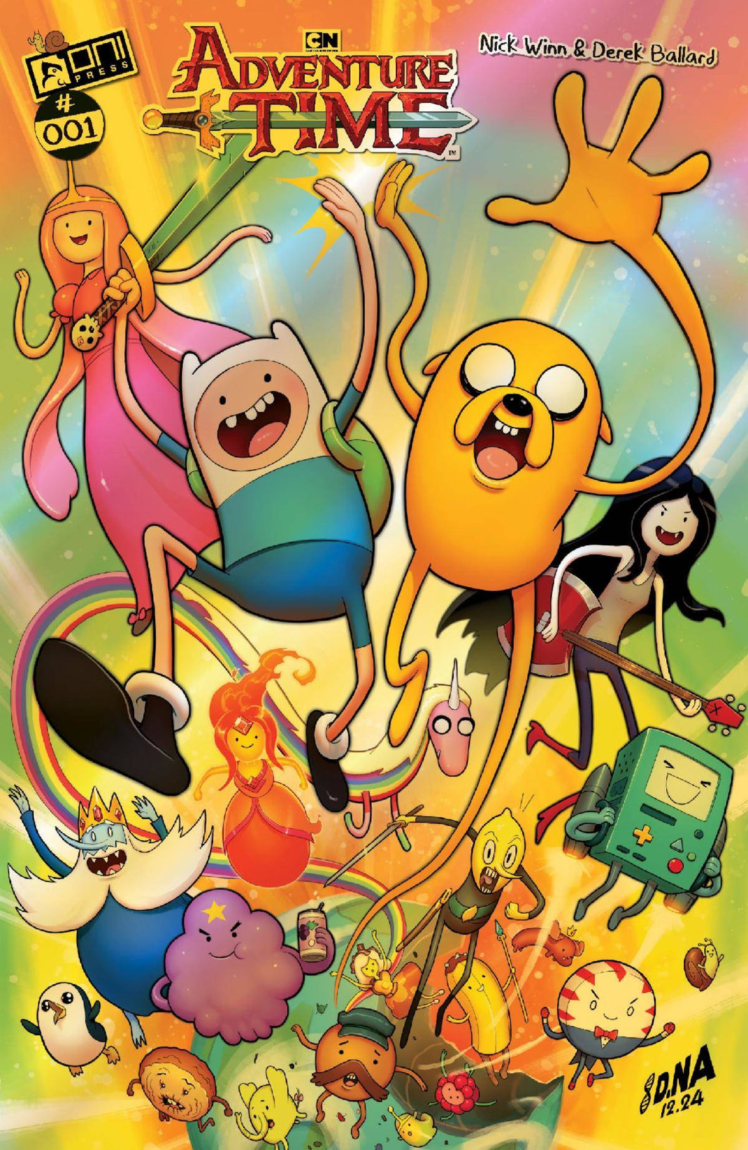Adventure Time (2025) #1 G David Nakayama Gold Foil Variant