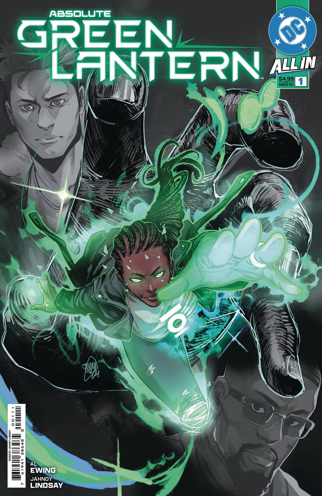 Absolute Green Lantern #1 A Jahnoy Lindsay Main cover 1st print