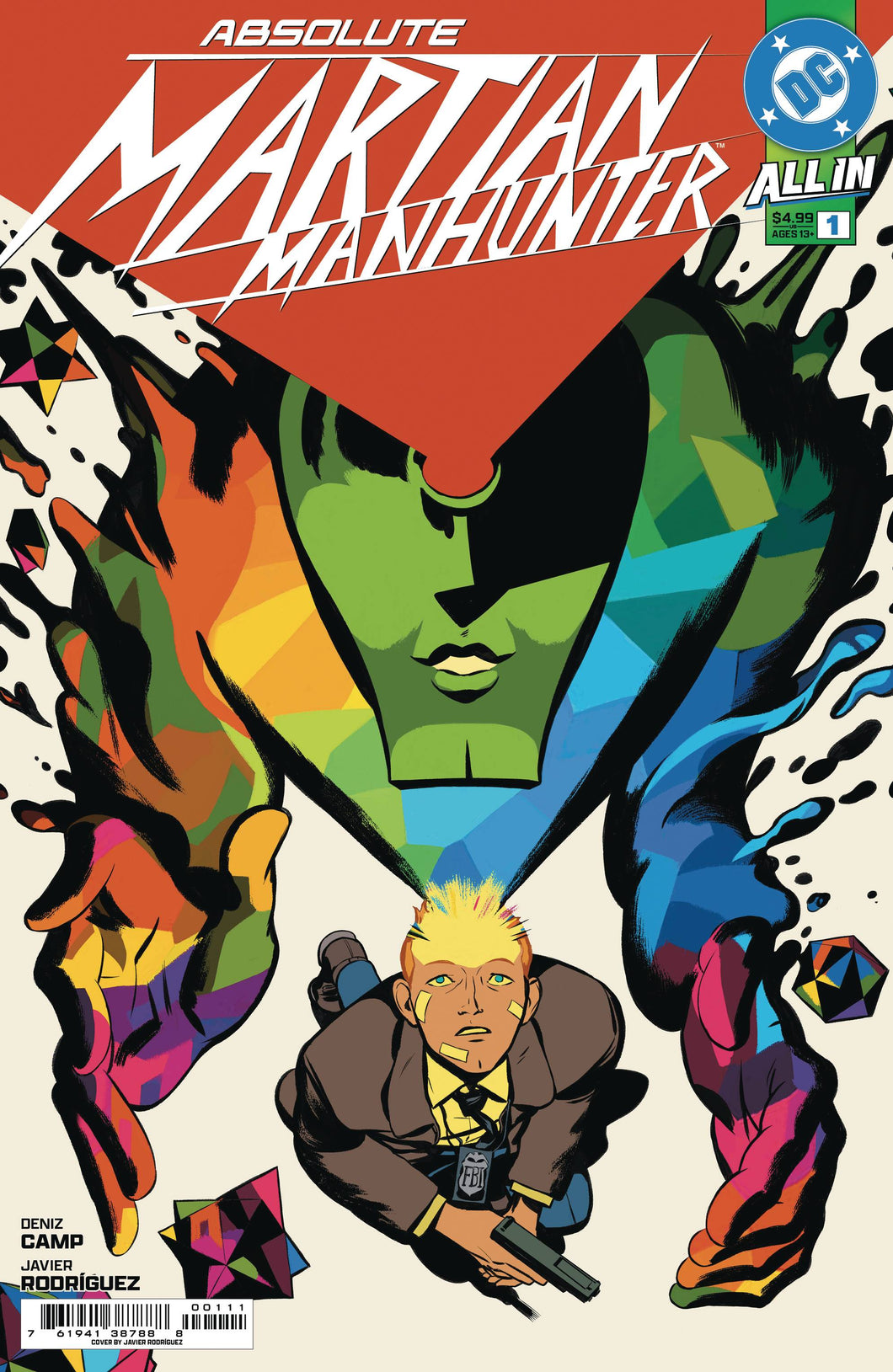 Absolute Martian Mahunter #1 Javier Rodriguez Main cover