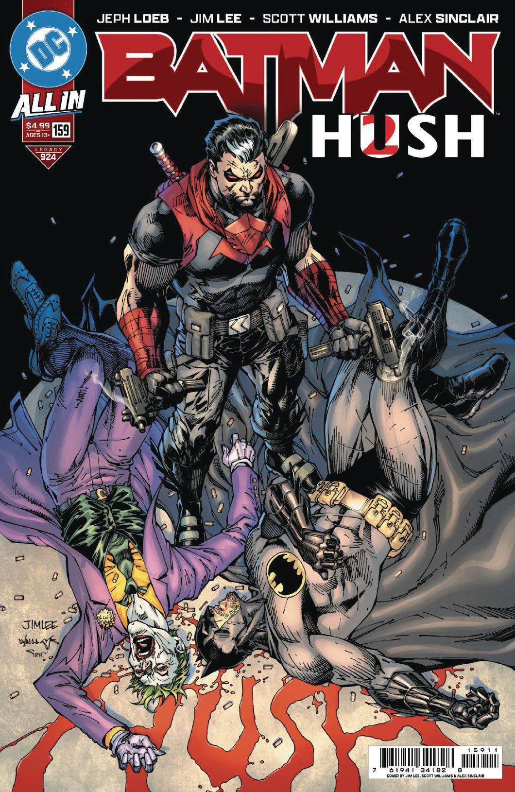 Batman #159 Jim Lee Main cover