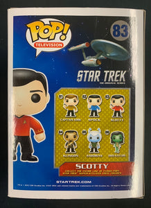 Pop Television Star Trek #83 Scotty 3.75" Figure