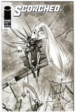 Load image into Gallery viewer, SPAWN SCORCHED #51 COVER B IG GUARA B&amp;W VARIANT
