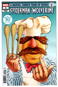 SPIDER-MAN & WOLVERINE #6 GREG LAND MUPPETS VARIANT WOLVERINE #1 HOMAGE