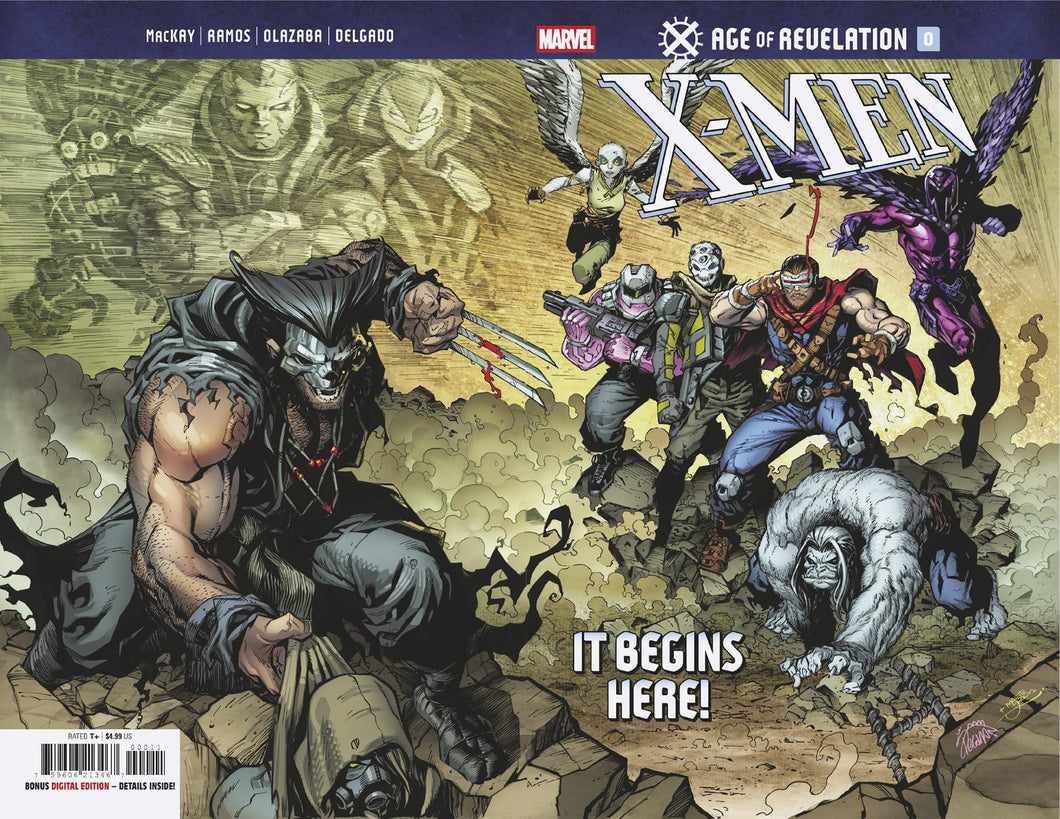X-Men Age of Revelation #0 Ryan Stegman wraparound cover