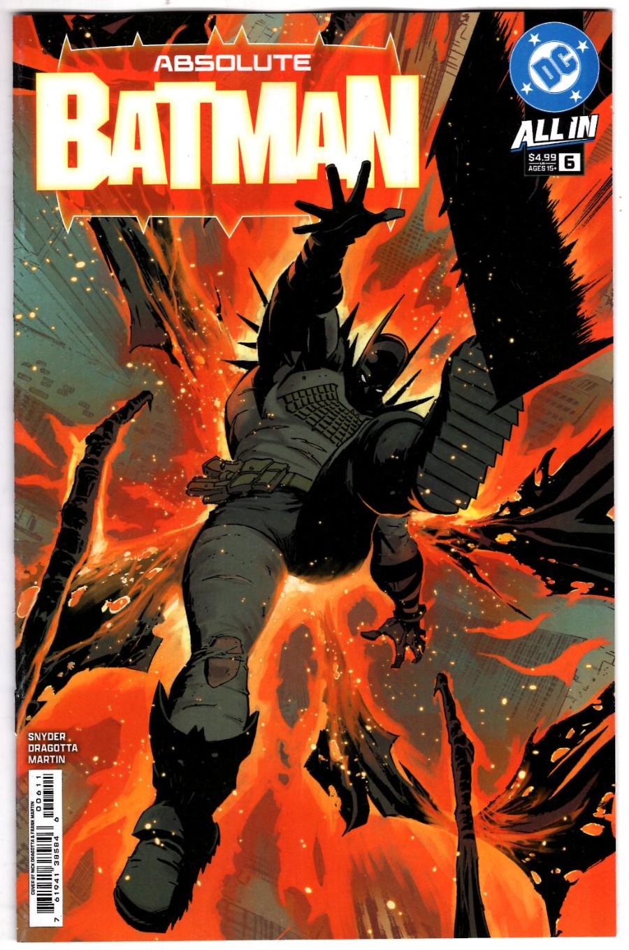 Absolute Batman #6 A Nick Dragotta Main cover 1st printing