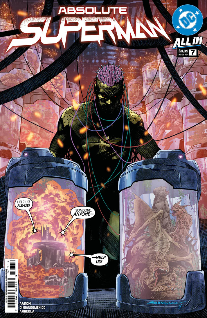 Absolute Superman #7 Rafa Sandoval Main cover