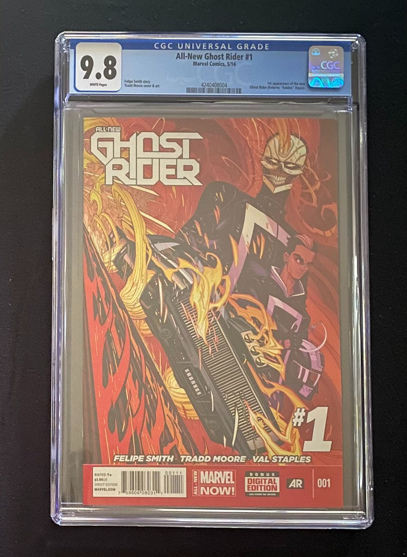 注目ショップ CGC #1 Rider Ghost All-New Graded Central Comic – 9.8 洋書